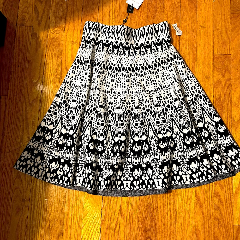 Black and White Skirt